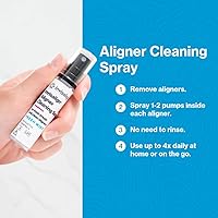 Vista 3 de Invisalign Aligner Spray de limpieza para alineadores y retenedores, 0.3 fl oz