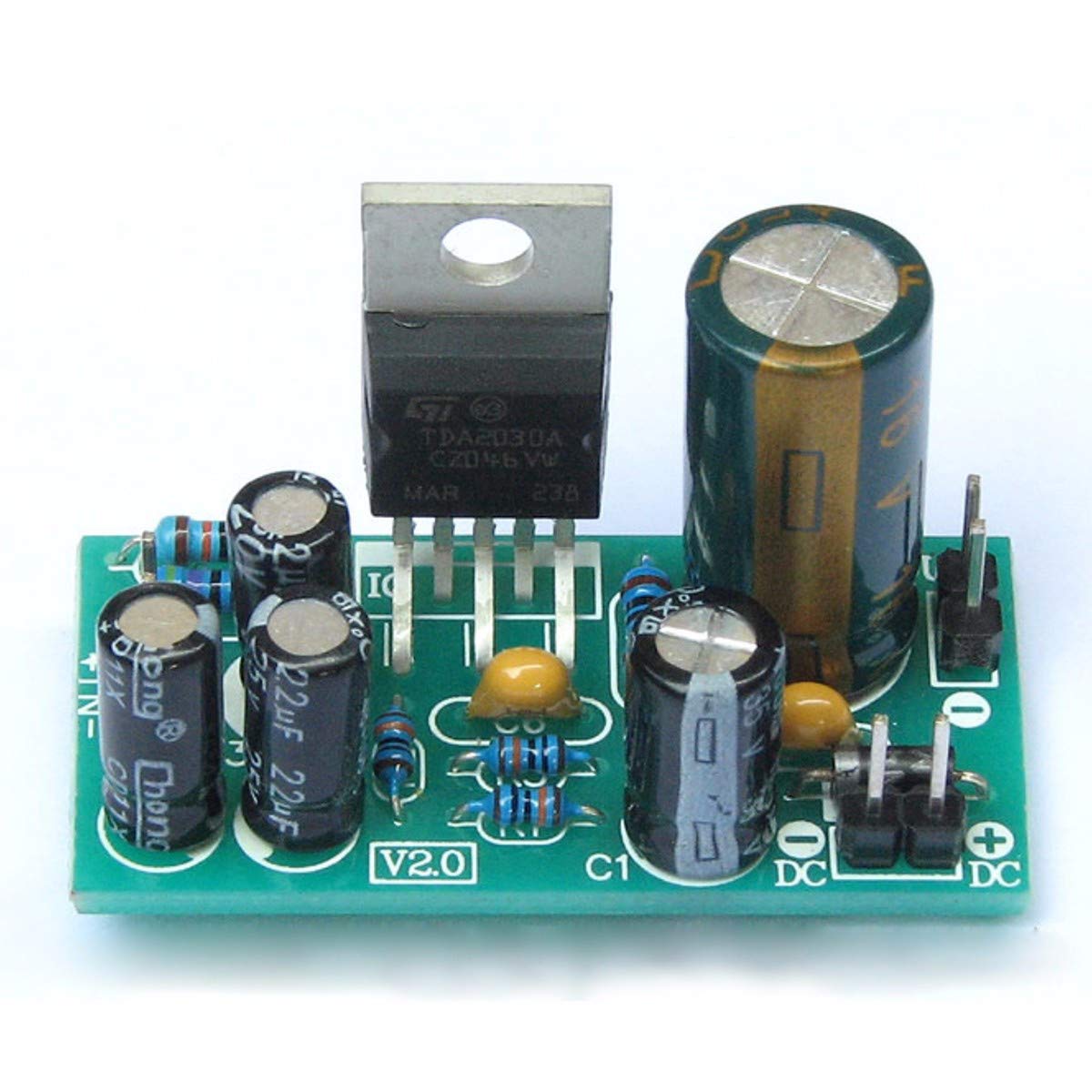 Modulo Amplificatore Audio TDA2030A 2x18W, Scheda Stereo 2.0, Kit Fai Da Te
