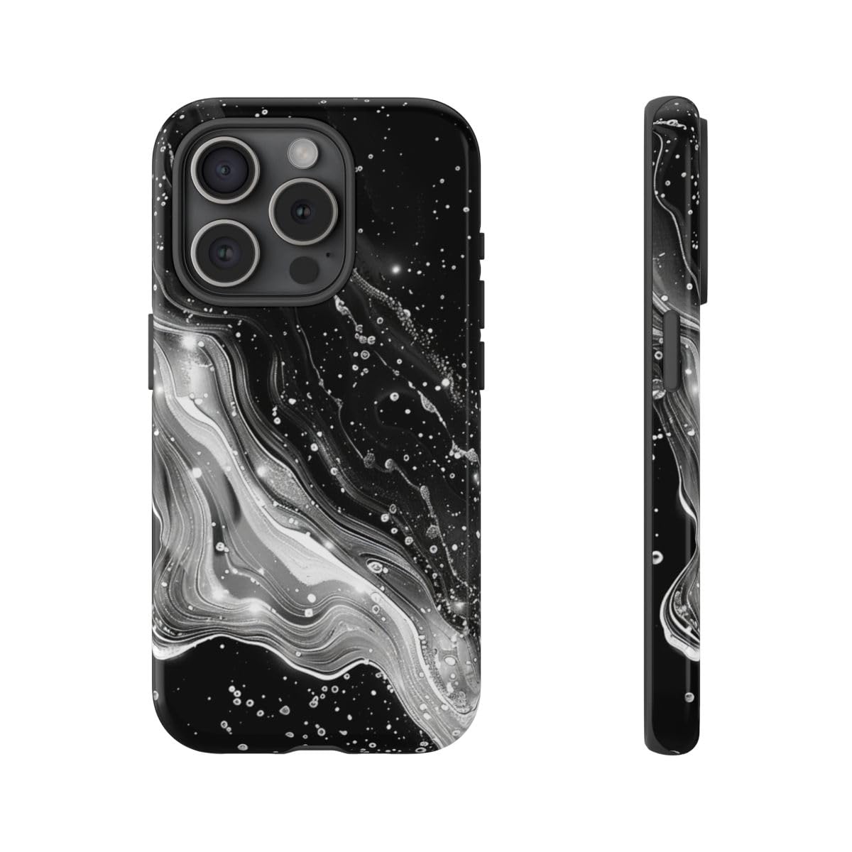 Coque galaxie iPhone 15 Pro antichoc rigide contre les rayures - 4