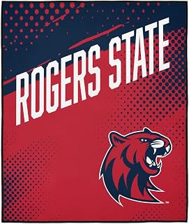 LOGOVISION Rogers State University Fan Zone Outdoor Blanket for Picnic, Beach, Camping, Park, Tailgate 50"x60"