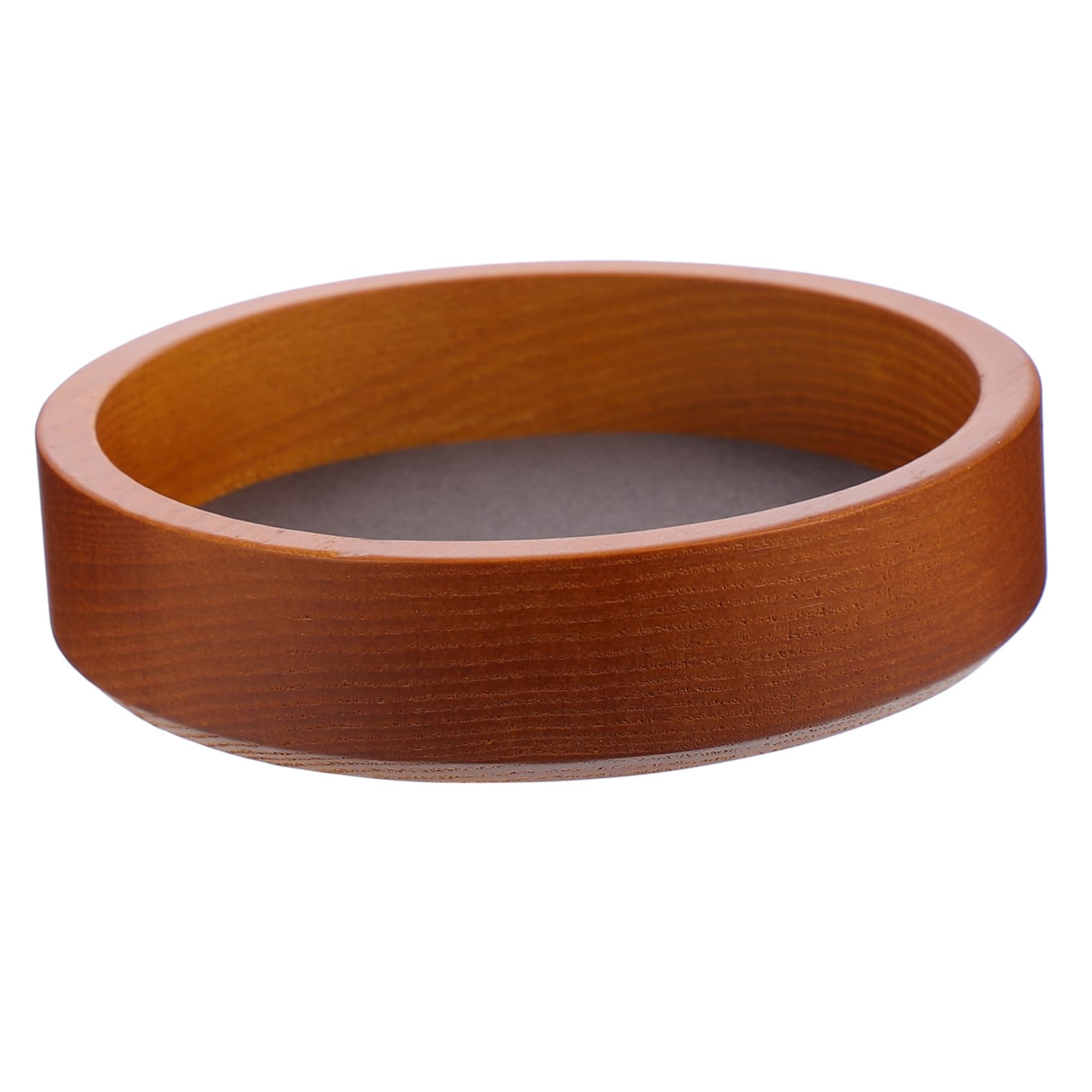 VALICLUD Stylish Wooden Semicircular Jewelry Stand Necklace Holder Organizer Hanging Display