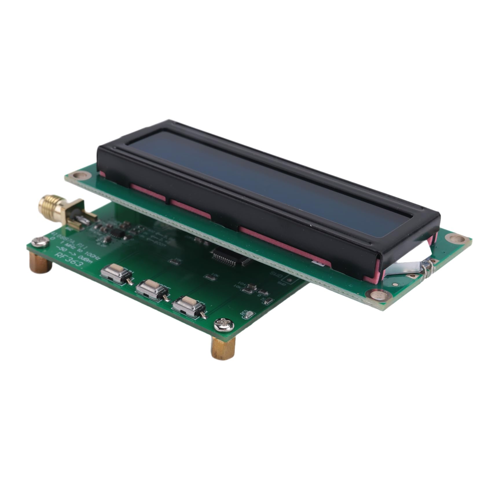 Smart Digital Power Meter 1MHz a 10GHz -50 a 0DBm Segnale Strumento di Misura Modulo Set Valore Attenuazione Facile da Usare