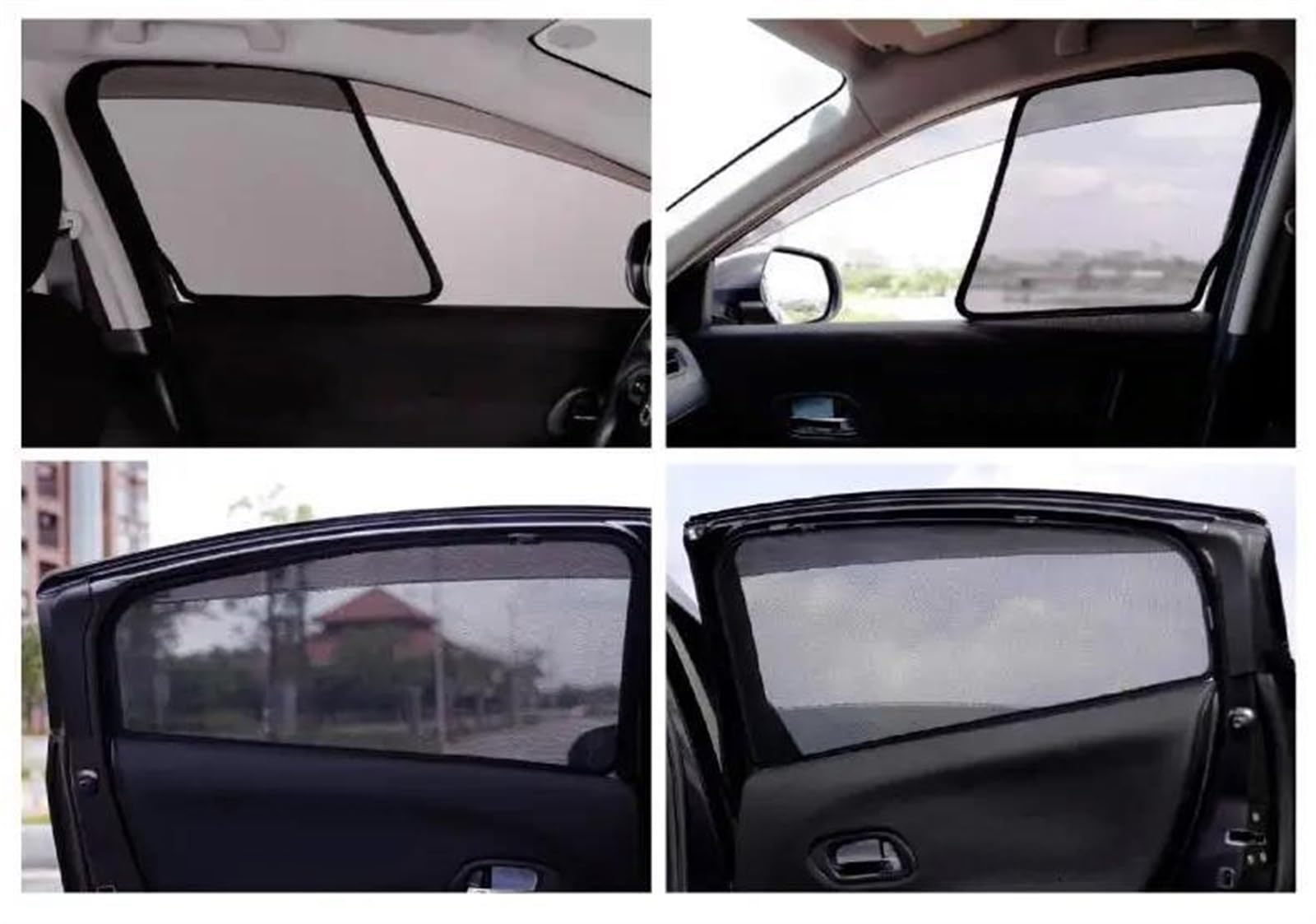 Cortinillas Coche Parasol Magnético para Coche, Marco Cortina Parabrisas, para VW, para Tiguan MK1, 5N, 2007, 2008, 2009, 2010, 2011, 2012, 2013, 2014, 2015, 2016 Parasol Ventana Coche