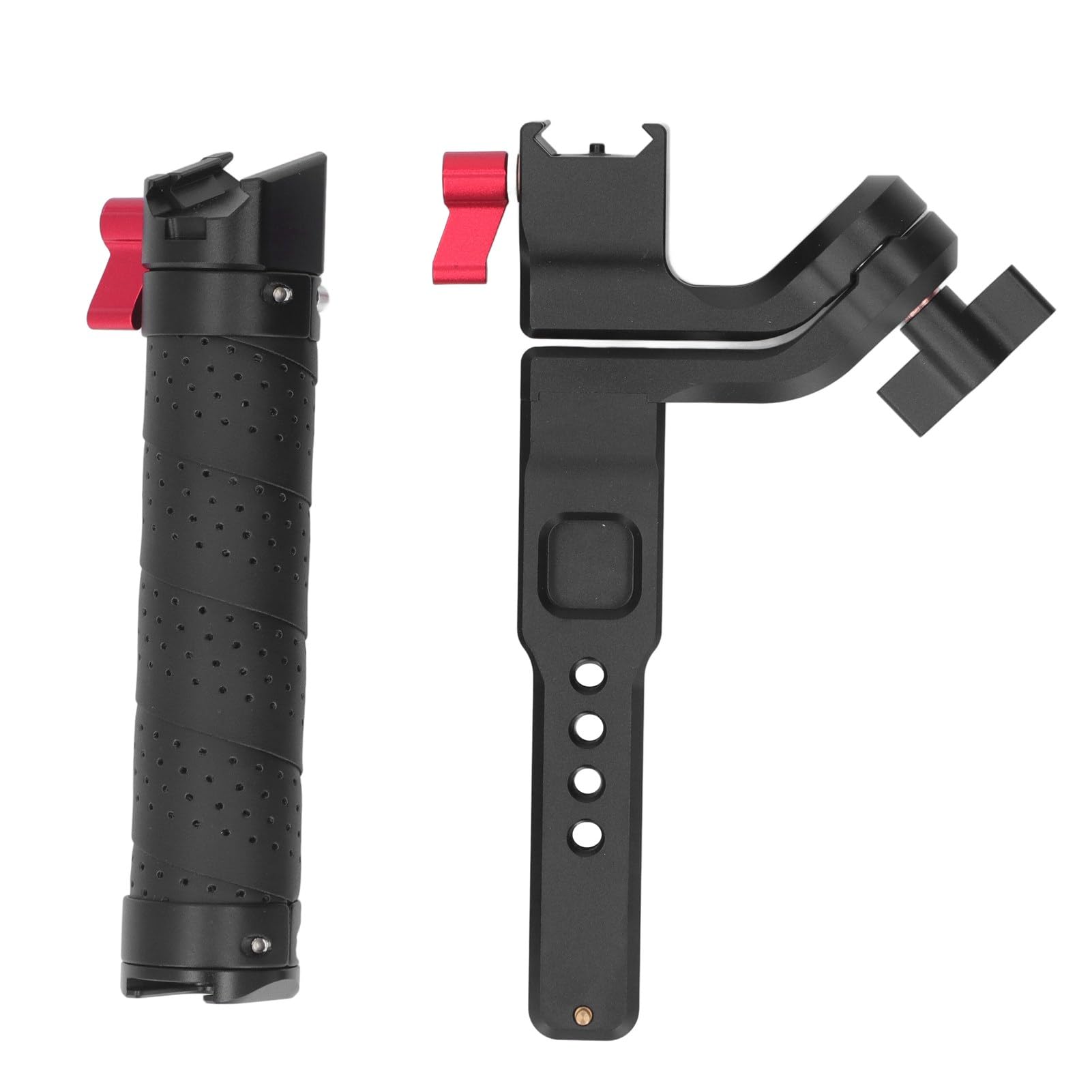 Goshyda Maniglia Stabilizzatrice Pieghevole per RS2 RS3 Mini, Staffa di Estensione Portatile Regolabile in Lega di Alluminio Impugnatura con Impugnatura Antiscivolo, Design Leggero da 420 G per Due