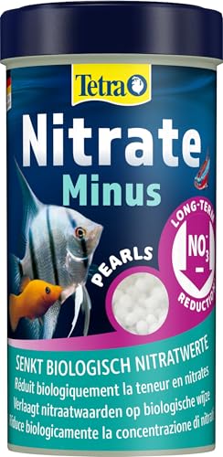 Tetra Nitrate Minus Pearls - dauerhafte Senkung des Nitratgehalts, Einschränkung des Algenwachstums, Verbesserung der Wasserqualität, 250 ml Dose