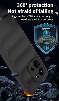 Smartphone Cover Compatible with Oppo K13 Turbo / K13 Turbo Pro Camera Drop Protection TPU Mobile Soft Case White