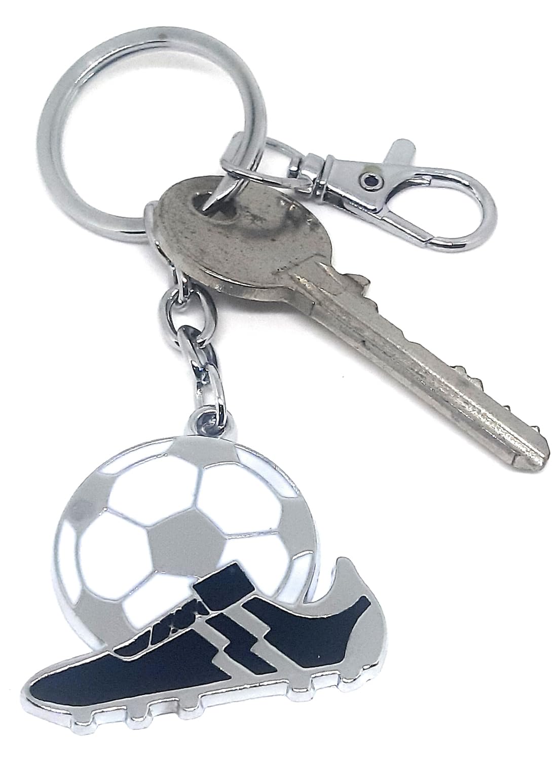 Aura Sportperson Football Soccer Shoe Ball Gift Keychain For Men Women Girls Boys Friends Metal Keyring For Bike Car Multicolor Keychain 2 61EYMWCWDOL. SL1499
