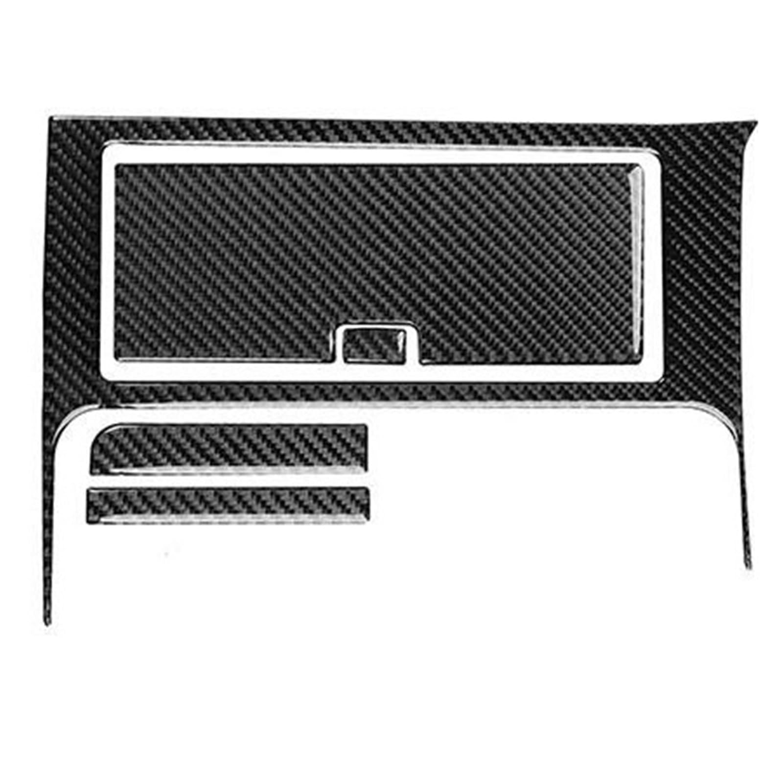 Car Interior Central Conole Per Suzuki Per Grand Per Vitara 06-13 Portabicchieri Scatola Portaoggetti Adesivo Pannello Adesivo Decorativo Protezione Auto Consolle Cover Interni (Size : 2 Black RHD)