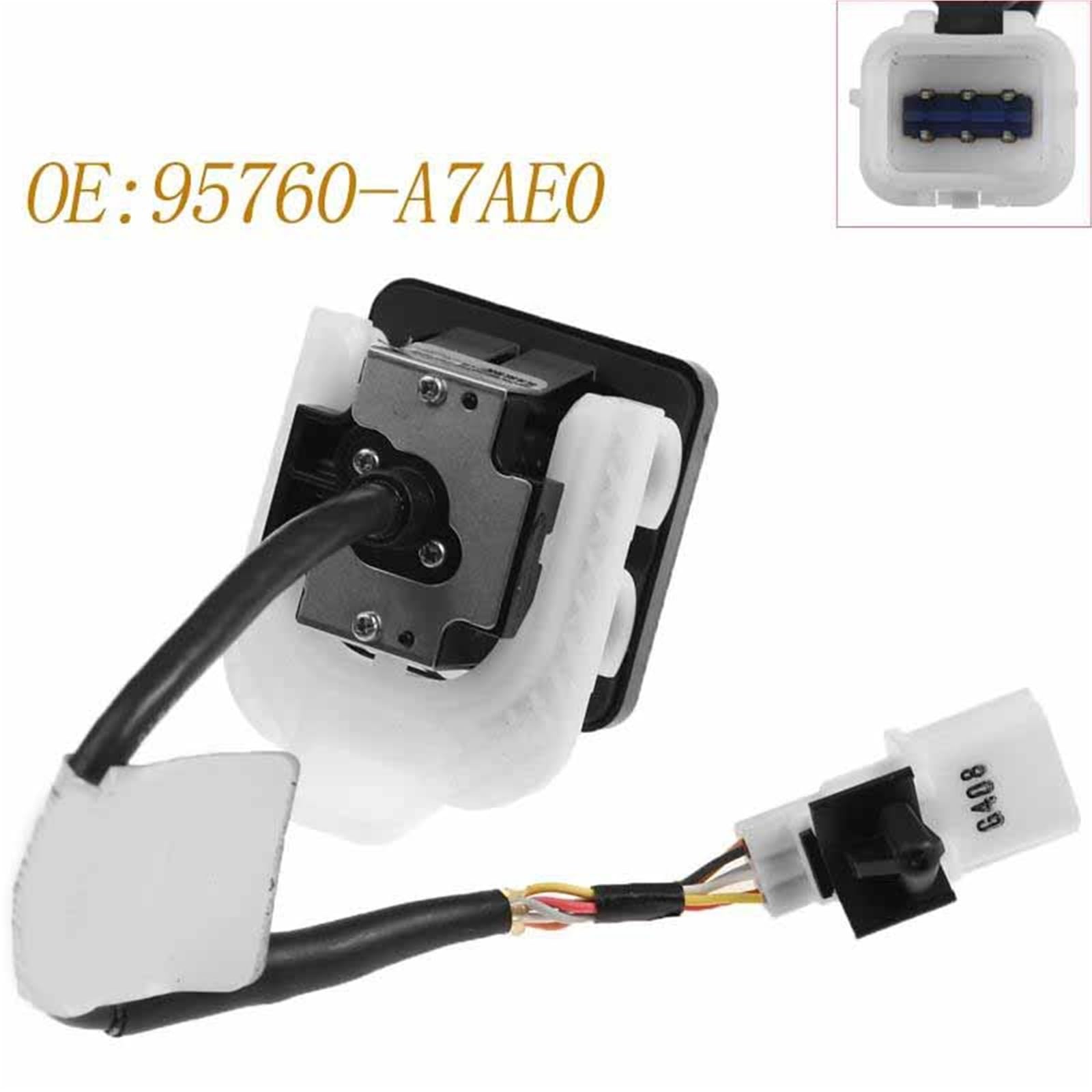 Cámara De Visión Trasera para Coche 95760-A7AE0, 95760-A7BC1, 95760-A7AB0 para Forte Sedán 2016-2018
