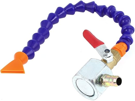 uxcell 1/4PT Thread Dia Adjustable Magnetic Base Coolant Oil Water Hose Pipe