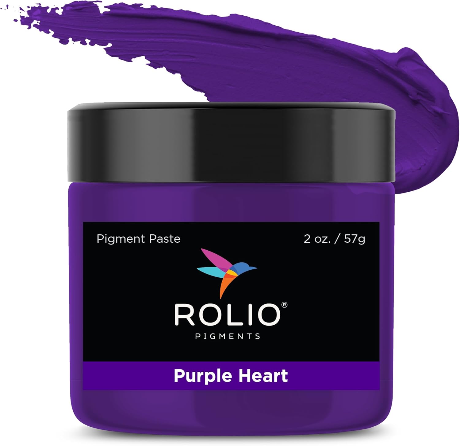 Rolio Pigment Paste Set - 10 Colors, Primary Set, 1 oz Jars, Resin Color Pigments for Epoxy Resin, Mica Powder - Concentrated Colorants for Art, DIY Crafts, Jewelry Making, Molds, and Coating Projects
