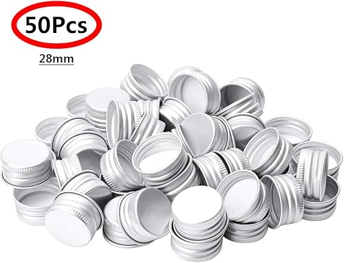 Miniatura 2 de Aislor Latas de aluminio Latas de acero redondas con tapa de rosca Latas de acero con tapa de tornillo Tapa de rosca Tapa de contenedores Tapa Plata