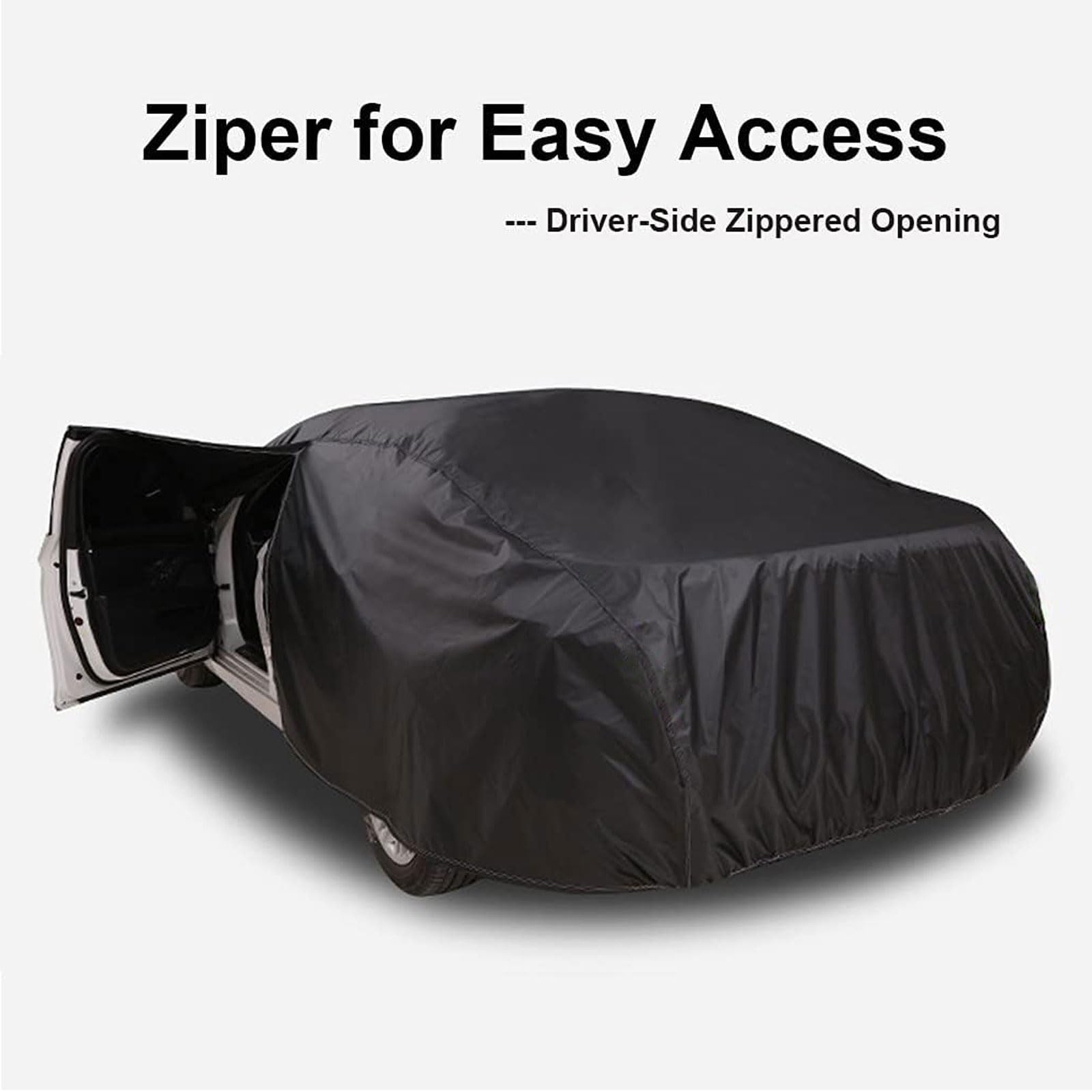 Funda para Coche Compatible con Mercedes-Benz Clase B B200 (2005-2025), Funda Protectora para Coche Cubierta Auto Impermeable Resistente a los arañazos y la Nieve Lona para Coche, Universal