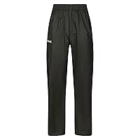 Regatta Pack It' Pantaloni Impermeabili Traspiranti Ripiegabili Cuciture Nastrate Overtrousers
