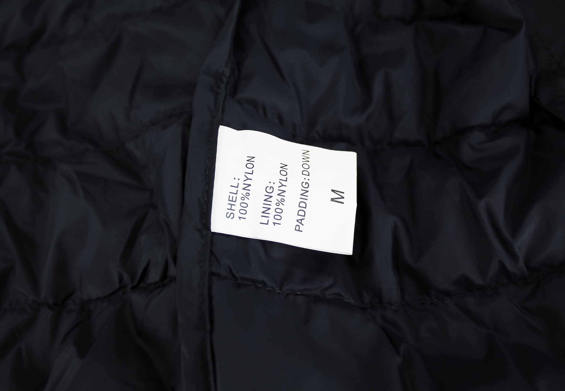 Evoga Giubbotto piumino uomo Biker in piuma d'oca Autunno Inverno casual Impermeabile