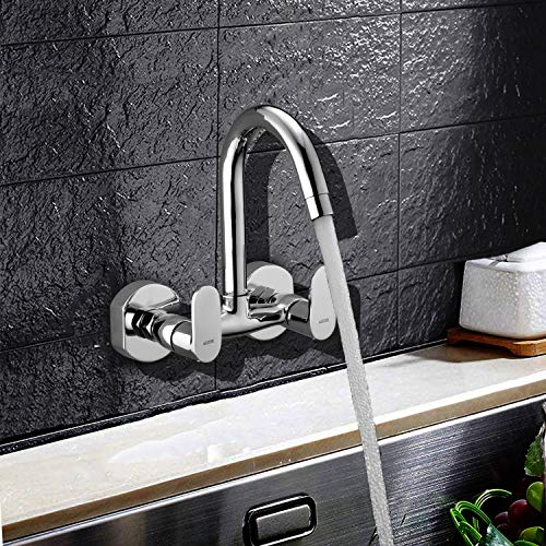 Image of ALTON EVA6560, Kitchen Sink Mixer with 360 Degree Swivel Spout | Kitchen Sink Tap | Kitchen Faucet | Tap for Kitchen Sink | Taps | Kitchen Mixer (J-Type Spout)