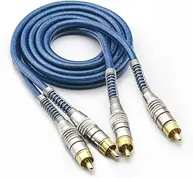 CABO RCA PRIME AZUL 1METRO SVART BY TECH ONE