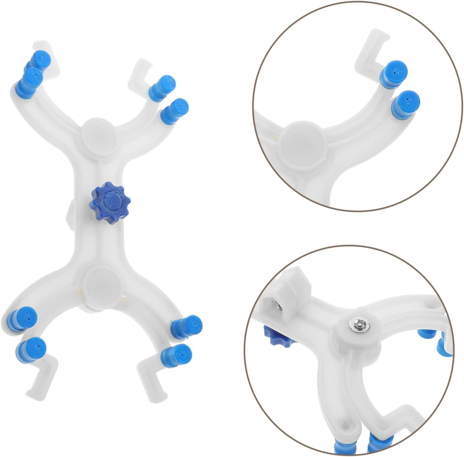 VOSAREA Adjustable Lab Clamp for Test Tubes and Flasks Secure Holder Versatile Lab Stand Clamp for Laboratory Equipment for Various Setups