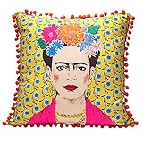 COLORES - También vendemos nuestros cojines Frida Kahlo originales en otros 2 diseños coloridos. Combínalo con nuestra gama 'Boho' de accesorios y decoraciones para el hogar para completar el look. Estos se pueden encontrar en nuestra tienda de Amazon