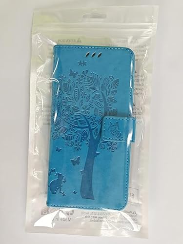 Miniatura 8 de Case for Samsung Galaxy A53 5G Wallet Case with Card Holder, PU Leather Flip Folio Case TPU Inner Shell, Shockproof Cover for Samsung A53 5G (Blue)