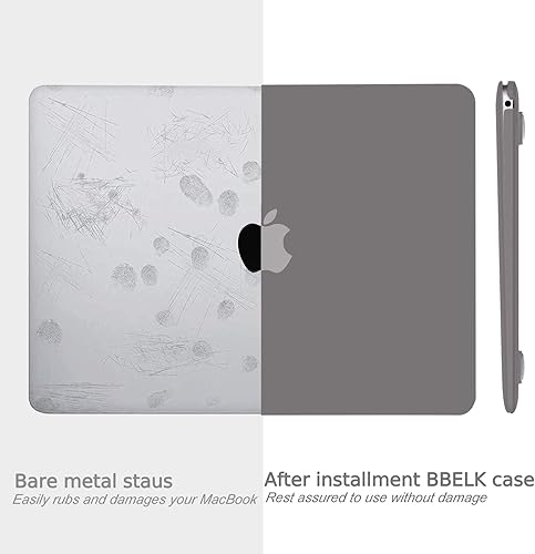 Miniatura 113 de B BELK Funda compatible con MacBook Air de 13 pulgadas 2022 2021 2020 2019 2018 M1 A2337 A2179 A1932 Touch ID, carcasa rígida de plástico para Verde