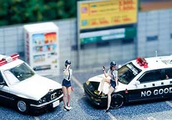 カスタム 現実的 警察ジオラマ 1:64 セット A4サイズ カスタム 現実的 警察ジオラマ 1:64 セット A4サイズ|mercari