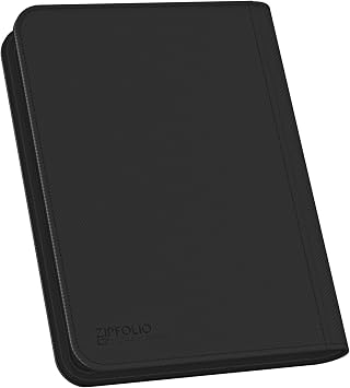 Ultimate Guard Zipfolio 160 8 Pocket Xenoskin Black