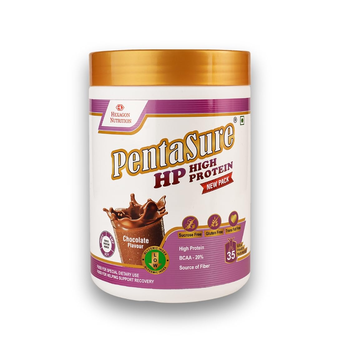 PentaSure HP Whey Protein Powder | Banana Vanilla Flavor - 400g | High Fiber Nutritional Supplement Drink | 45g Protein per 100g | Supports Muscle Strength, Recovery & Energy — Amazon image 14