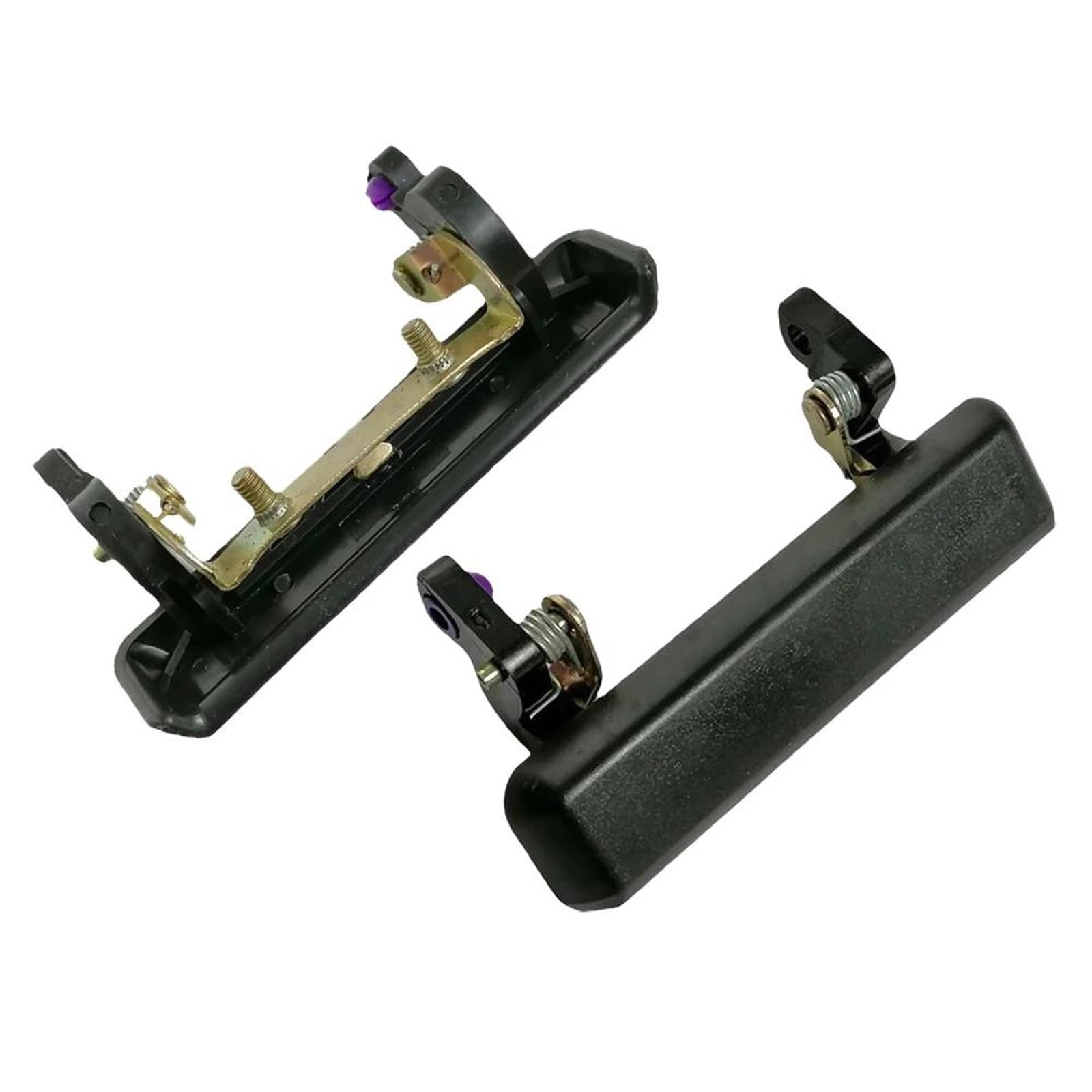 HETEVSCCK for Suzuki for Samurai 1986-1995 1 Pair Black Exterior Door Handle Front Left Right 82820-83000 82810-83000 8282083000 8281083000