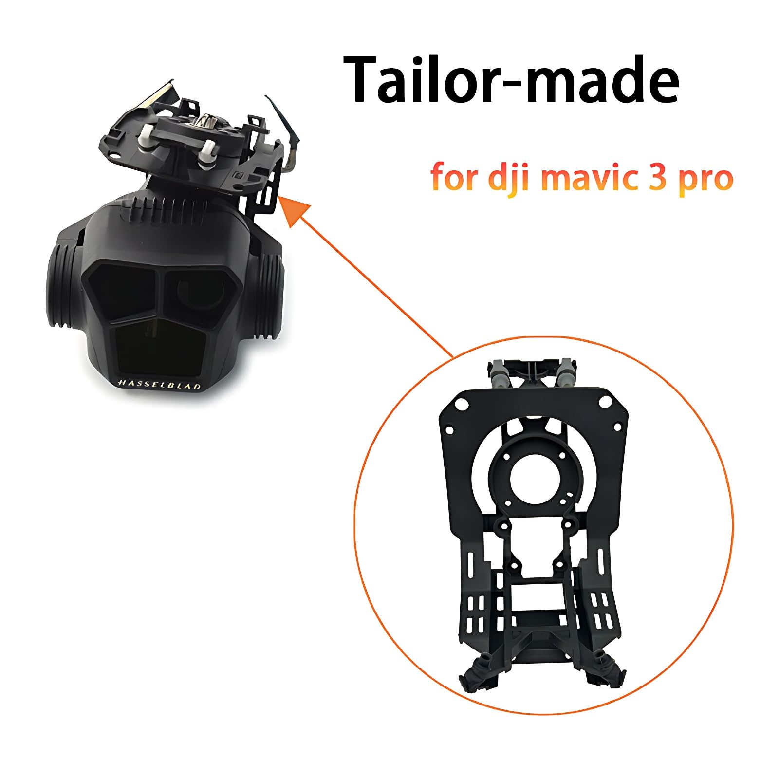 Ersatz-Stoßdämpferplatine Gimbal-Schwingungsdämpfungs-Halterungen für Dji Mavic 3 Pro Montage-Reparaturteil Drohne Zubehör