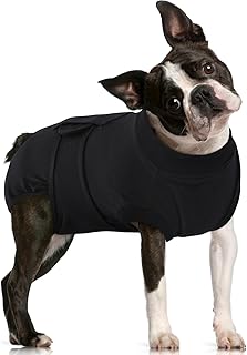 FUAMEY Dog Recovery Suit Male,Dogs Surgery Neuter Suits Puppy Spay Shirts for Female Protect Dog's Skin Anti Licking Abdom...
