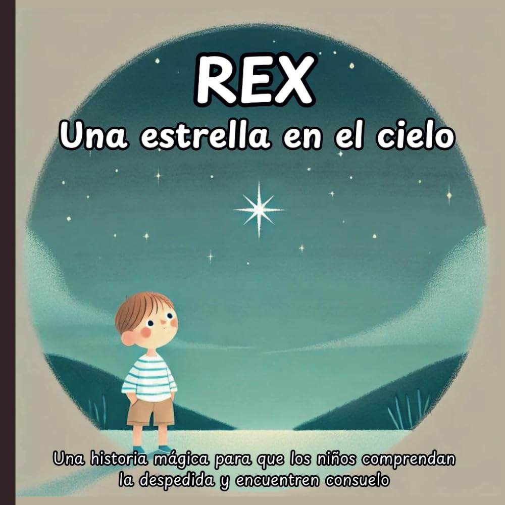 REX. Una estrella en el cielo: Cuento infantil para ayudar a los niños a comprender la pérdida y encontrar consuelo.