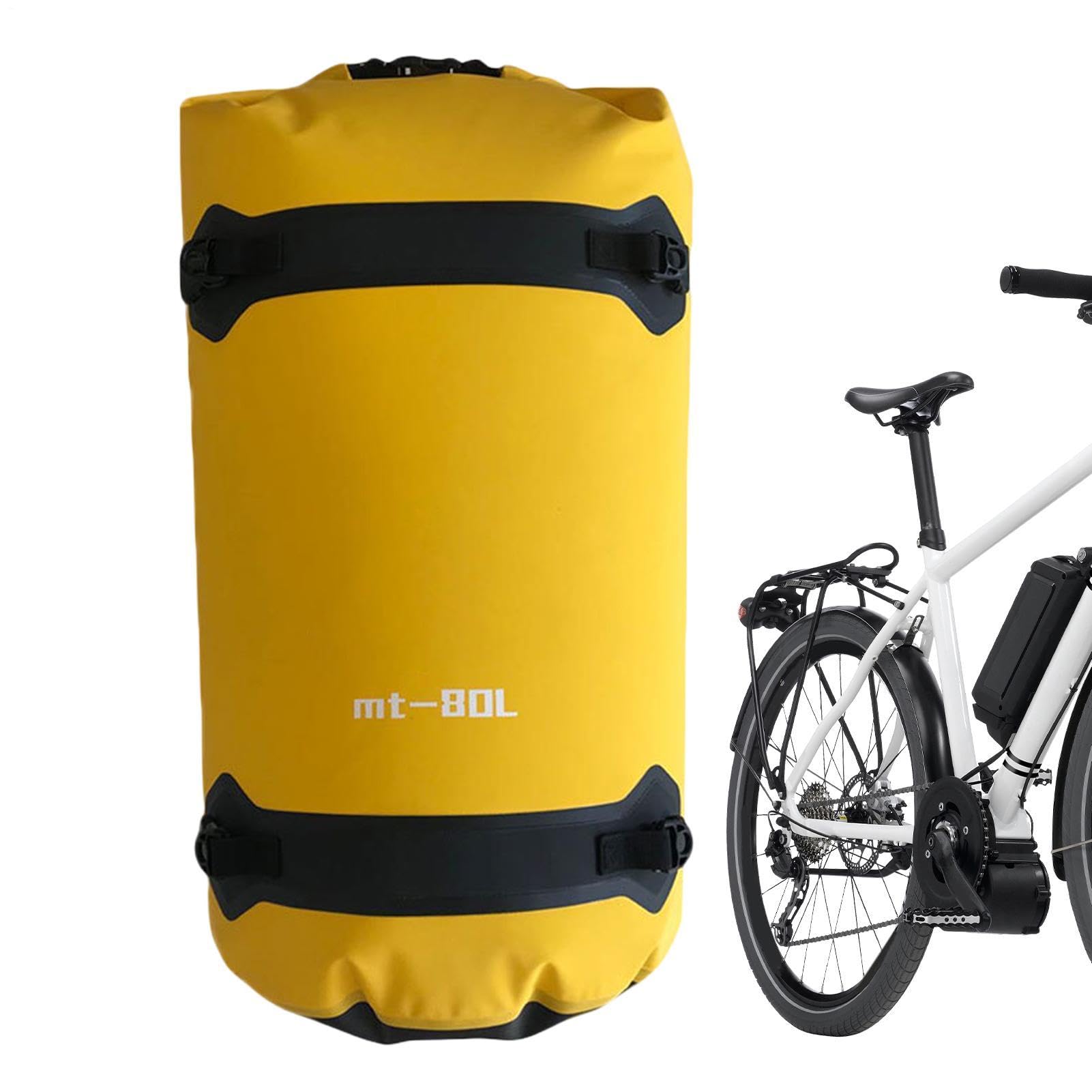 Générique Sac Arrière pour Deux-Roues Organisateur de Étanche 40L | Sac Pour Bicyclette pour Moto, Vélo, Arrière, Extérieur, Casque, Équipement, Outil
