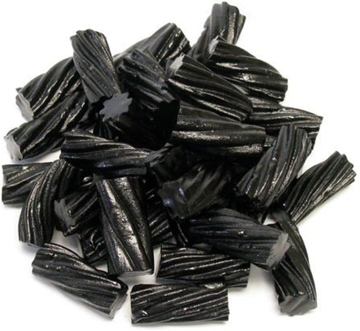 Darrell Lea Australian Black Licorice Twists 1 Pound ( 16 OZ )