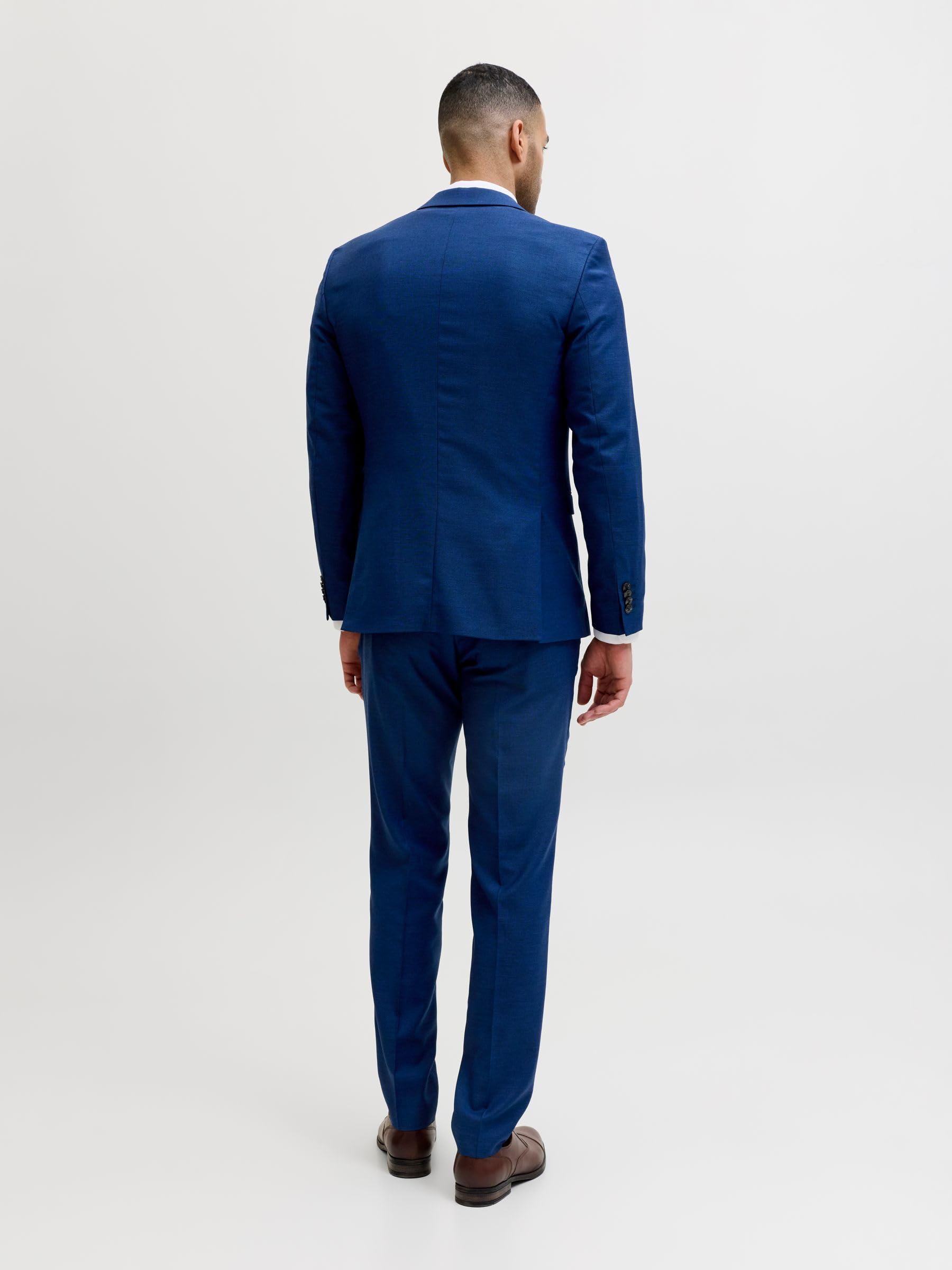 JACK & JONES Blazer croisé et Pantalon de Tailleur JPRSOLARIS Costumes Super Slim Fit