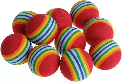 10 bolas de búsqueda de mascotas, bolas de EVA, juguetes interactivos para mascotas, perros, hogar, para jugar, entrenamiento al aire libre,