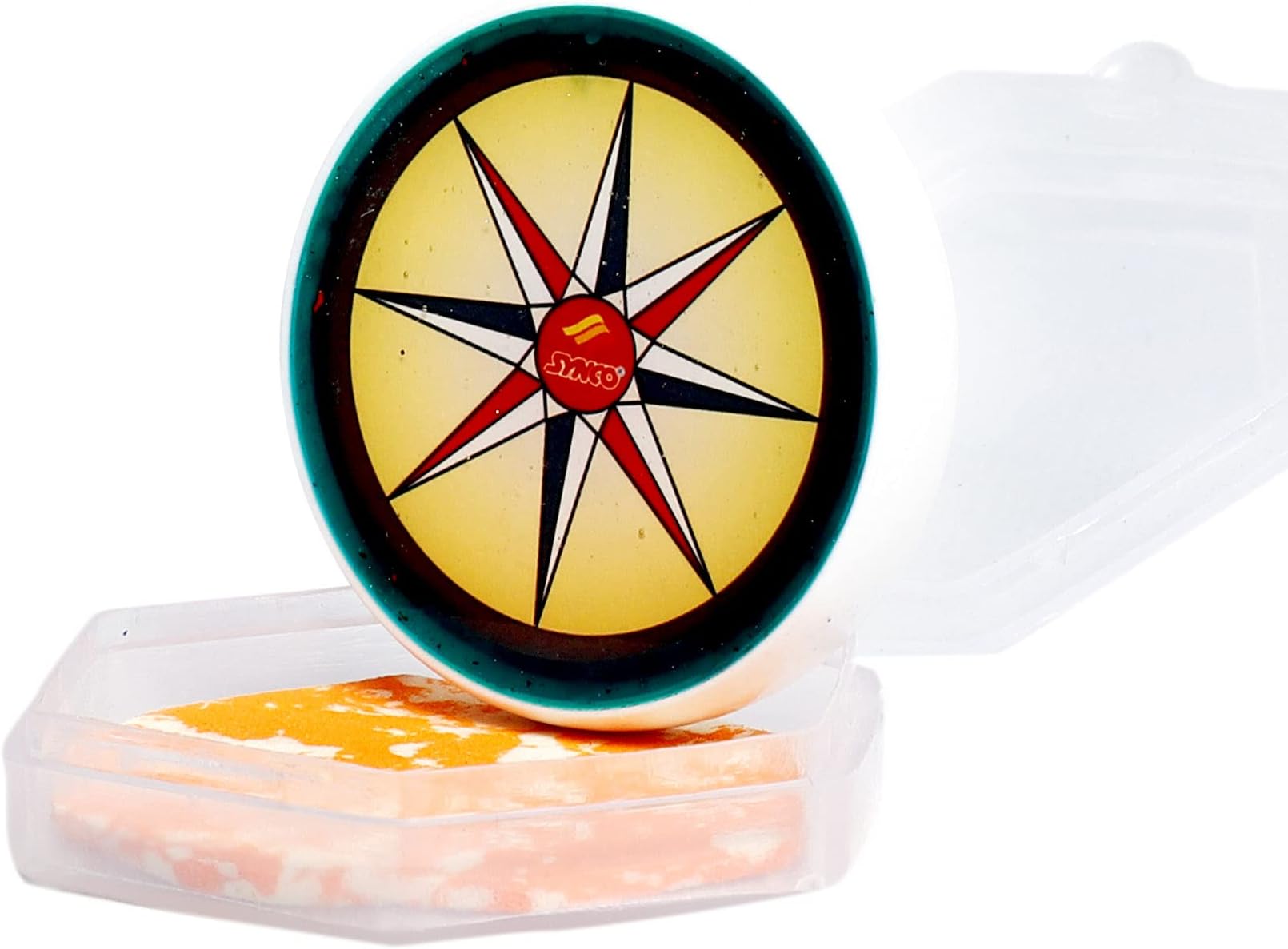 Professional Platinum Plus Carrom Striker 15g with Special Case for 6 Months and Up (Assorted Colour)