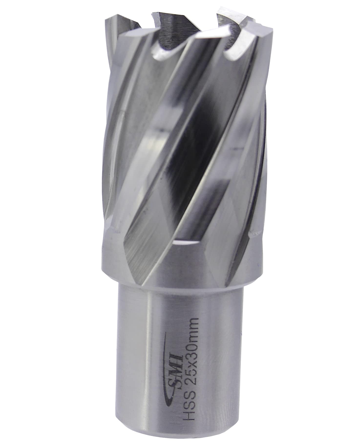 SMI HSS Kernbohrer 25 mm Drm. Schnitttiefe 30 mm, Aufnahme 19 mm Weldonschaft