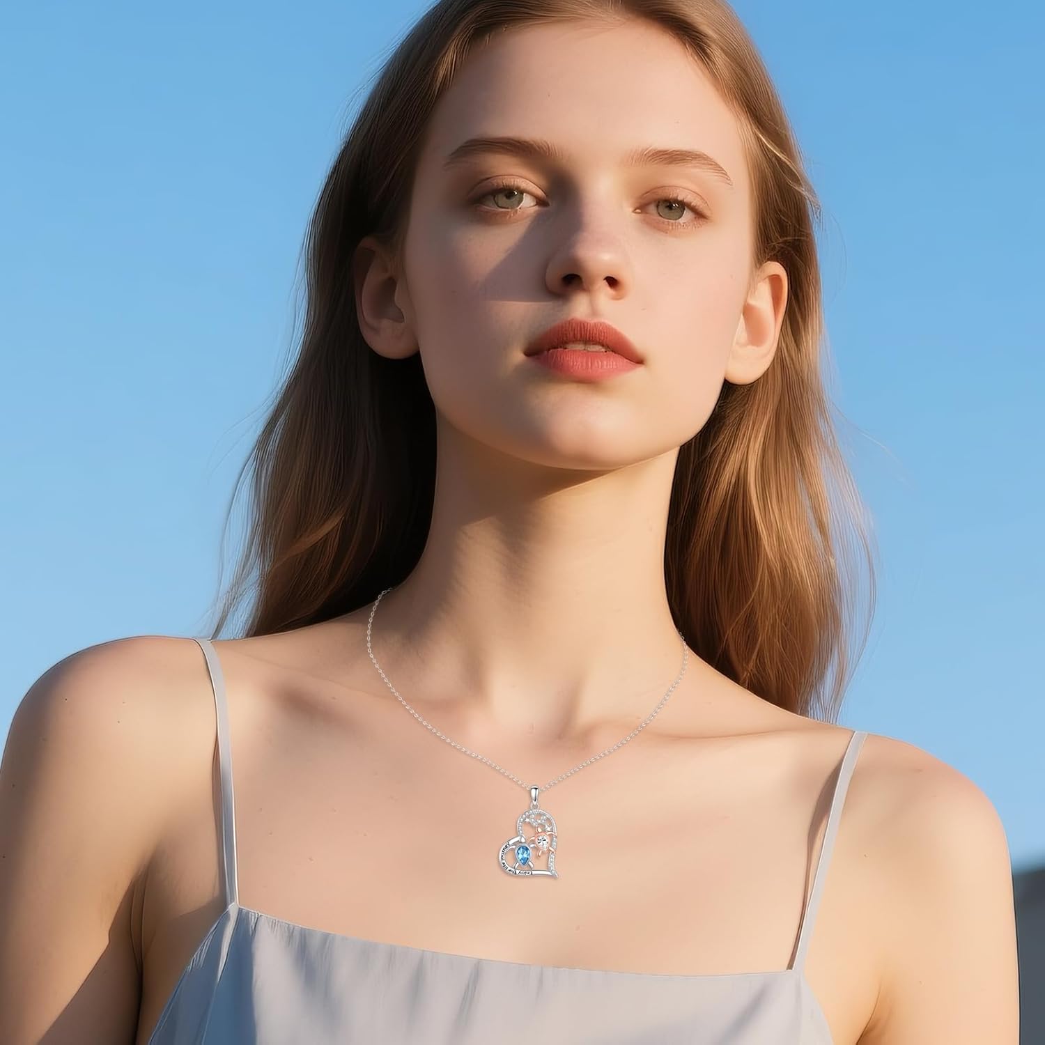 Sea Turtle Necklace 925 Sterling Silver Turtles Pendant Necklaces Ocean Jewelry Gifts for Women Mother - Image 3