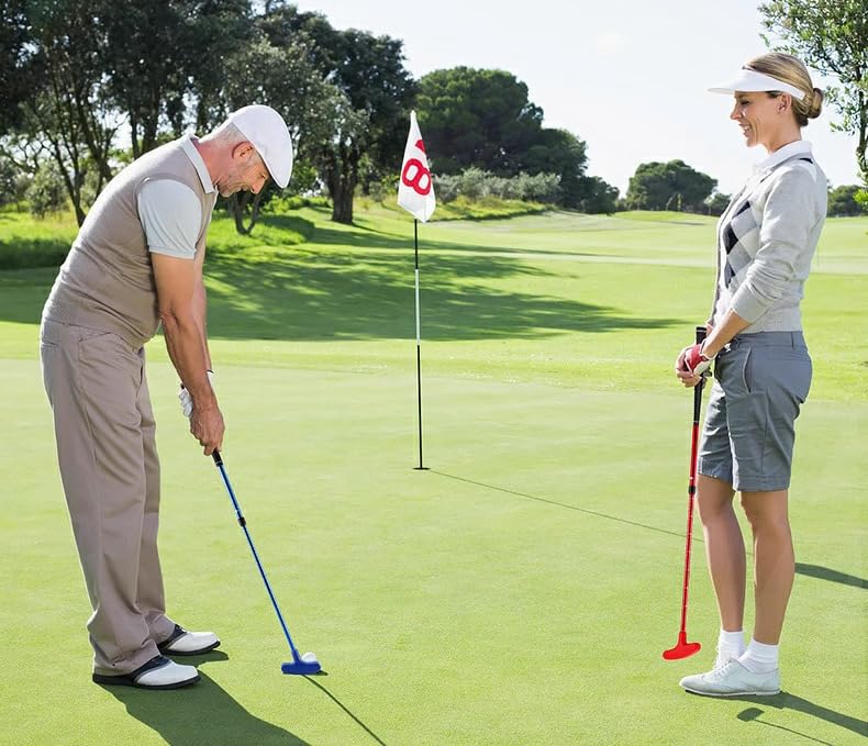 Verstellbarer Golf-Putter – Junior-Golf-Putter, ausziehbarer Schaft, für Kinder und Erwachsene, Mini-Golf-Putting-Spiele, Rechts- oder Linkshänder, ausziehbarer Schaft, Kinder-Golf-Putter,