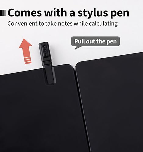 Miniatura 4 de Calculadoras científicas para estudiantes, calculadoras de escritorio de oficina, 240 funciones de computación, calculadora pequeña con bloc de