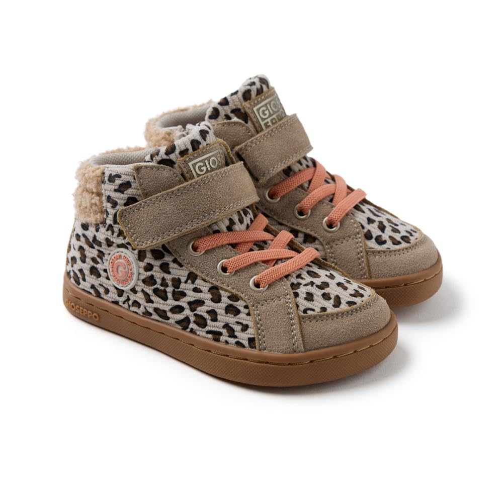 GIOSEPPO Girl's Amiret Sneaker, Leopard, 7 UK Child