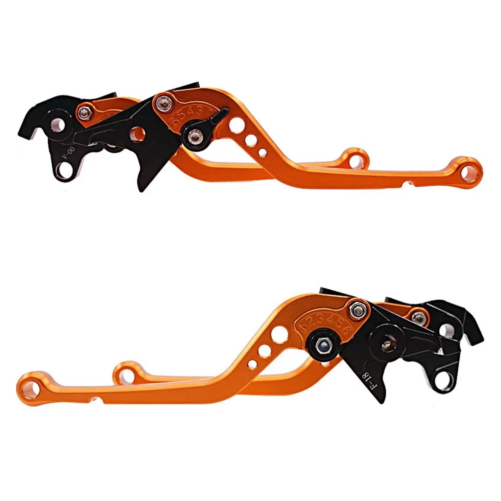 YWQJIOPM Motorcycle Brake Clutch Lever Short&Long for Hayabusa GSX1300R 1999-2007 GSX1400 2001 2002-2007 Motorcycle Adjustable Brake Clutch Levers