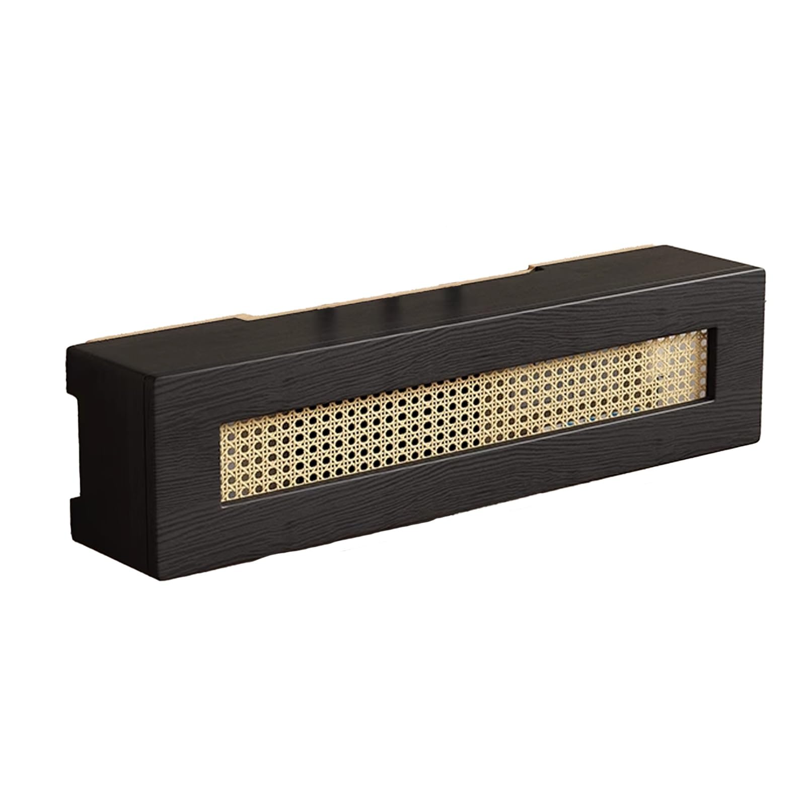 Boîte de rangement pour routeur WiFi en bois massif Nero de 100cm