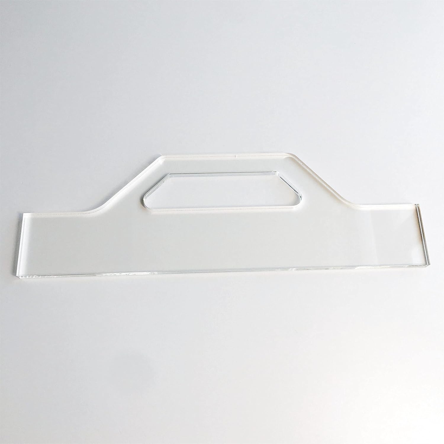 Charcuterie Board Handle Template, Clear Acrylic Template, Woodworking Router Template, Briefcase Handle Style