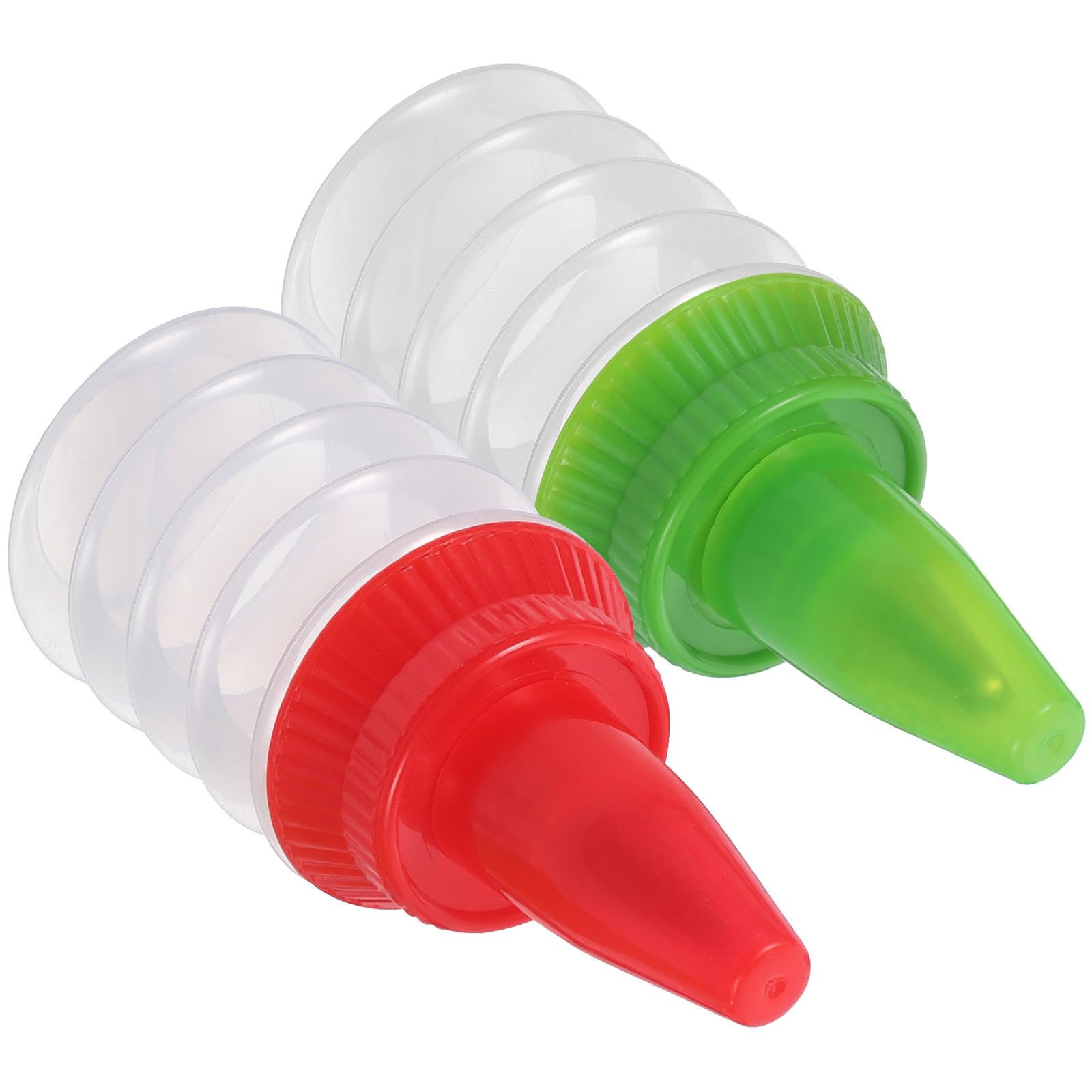 BESPORTBLE Lot de 2 Flacons à Crème Souples pour Décoration de Biscuits et Gâteaux Accessoires de Pâtisserie en Plastique Flacons de Glaçage Légers et Réutilisables Couleur Aléatoire