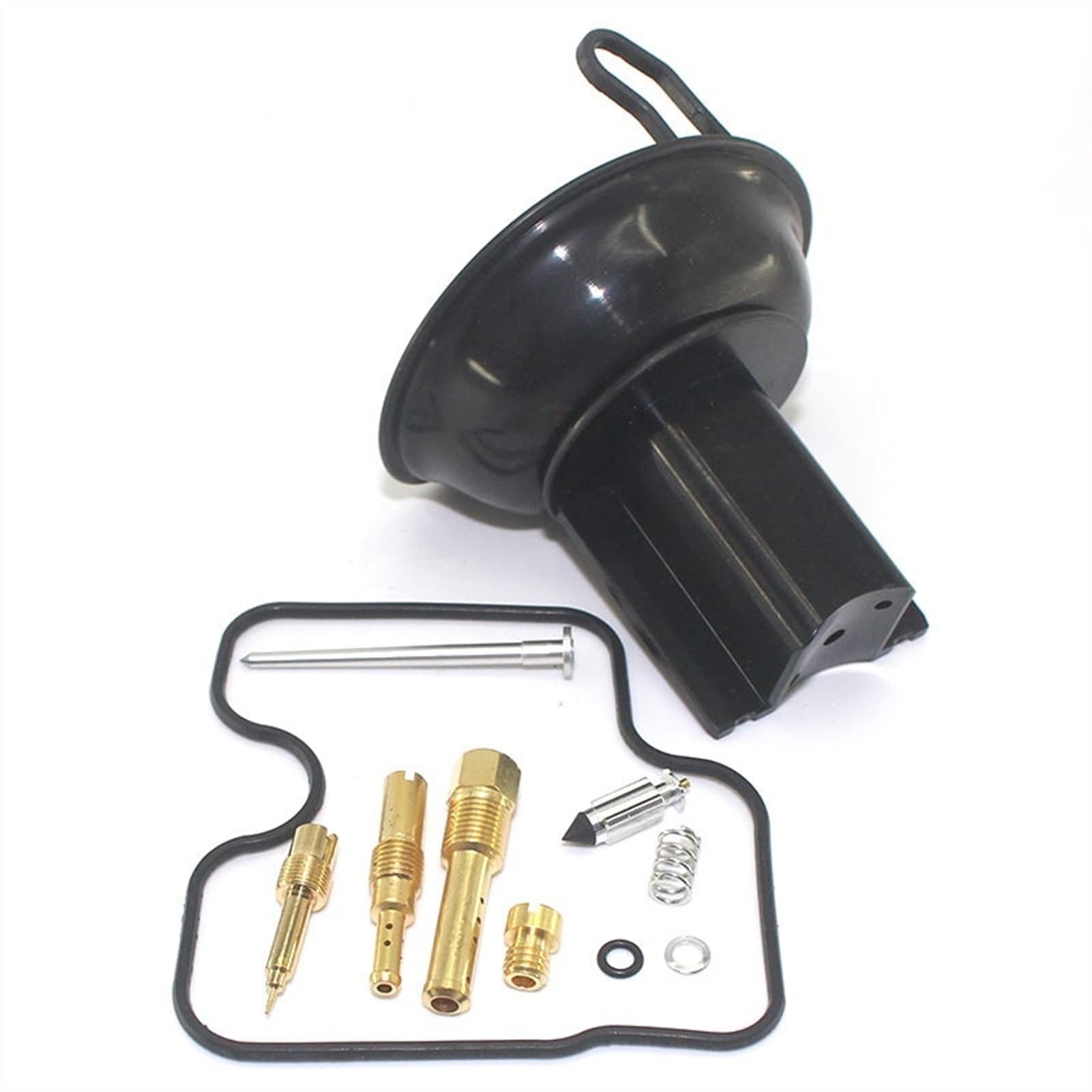 Kit di riparazione per carburatore motore moto, 4 pezzi, con membrana a vuoto, componente di ricambio per CB400 CB 400