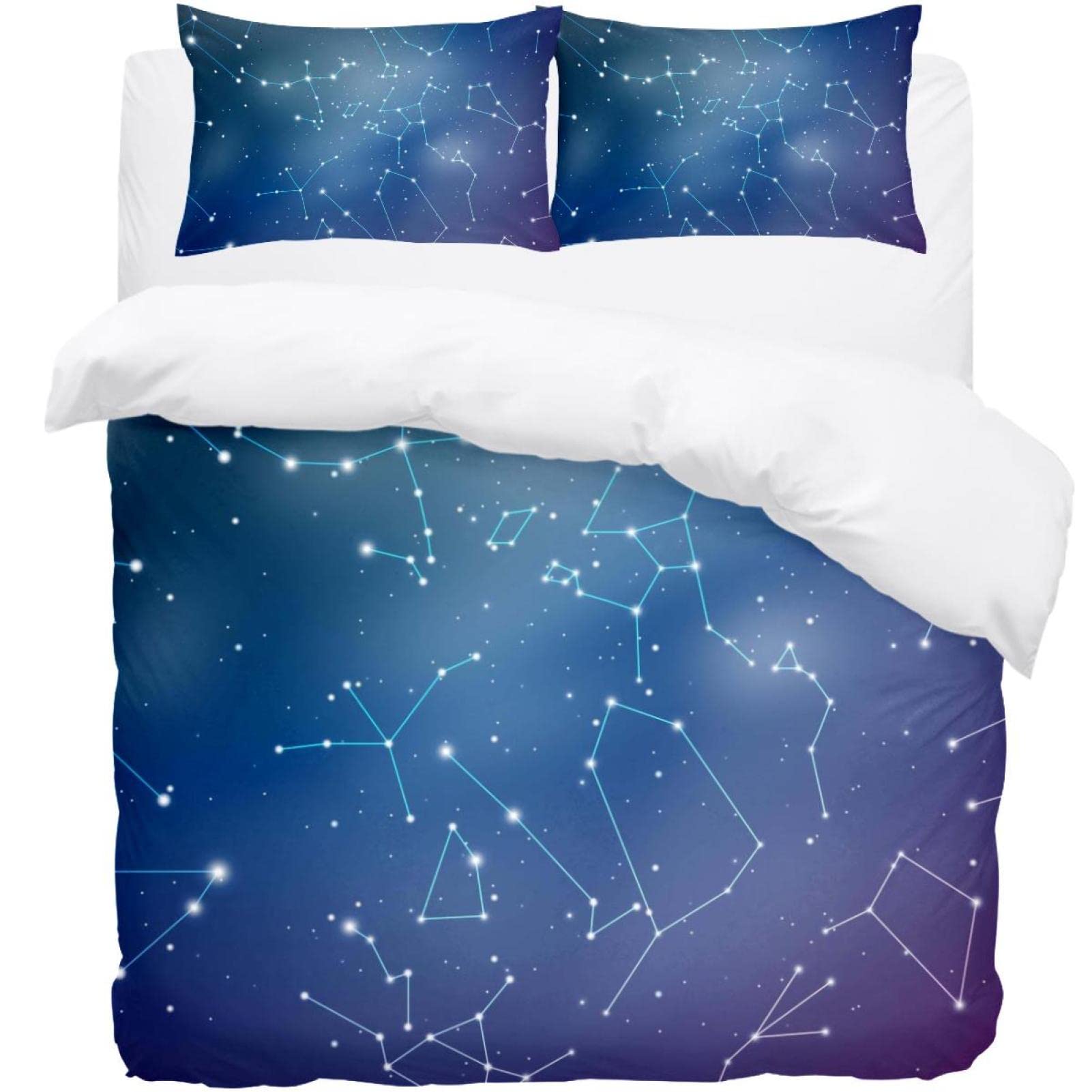 Parure de lit cosmique et douce pour transformer votre chambre en un cocon d'astronomie