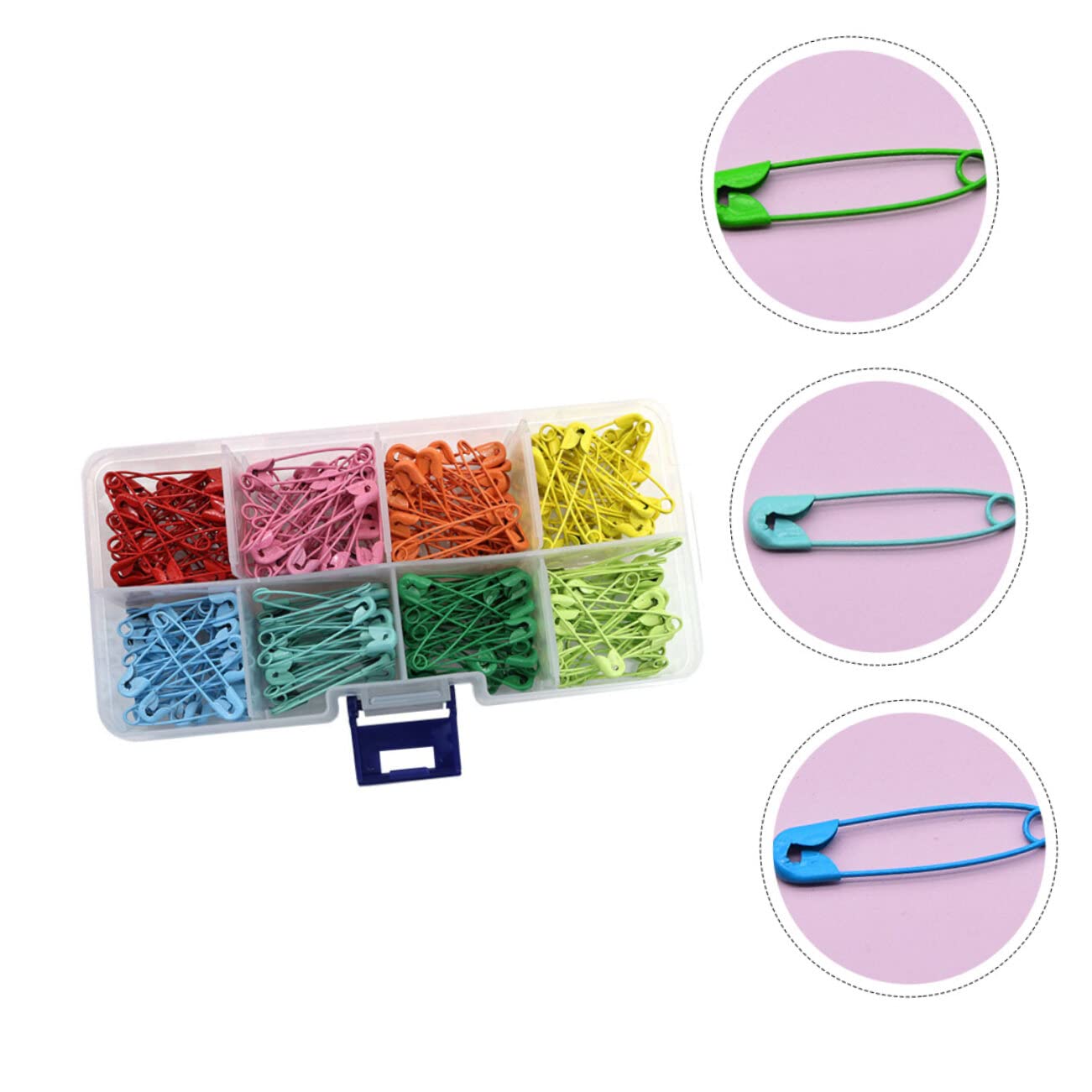 720stücke Bunte Sicherheitsnadeln Für -projekte Brooches Praktische Nähnadeln Für Kleidung Und Bastelarbeiten Langlebig Und Vielseitig Einsetzbar