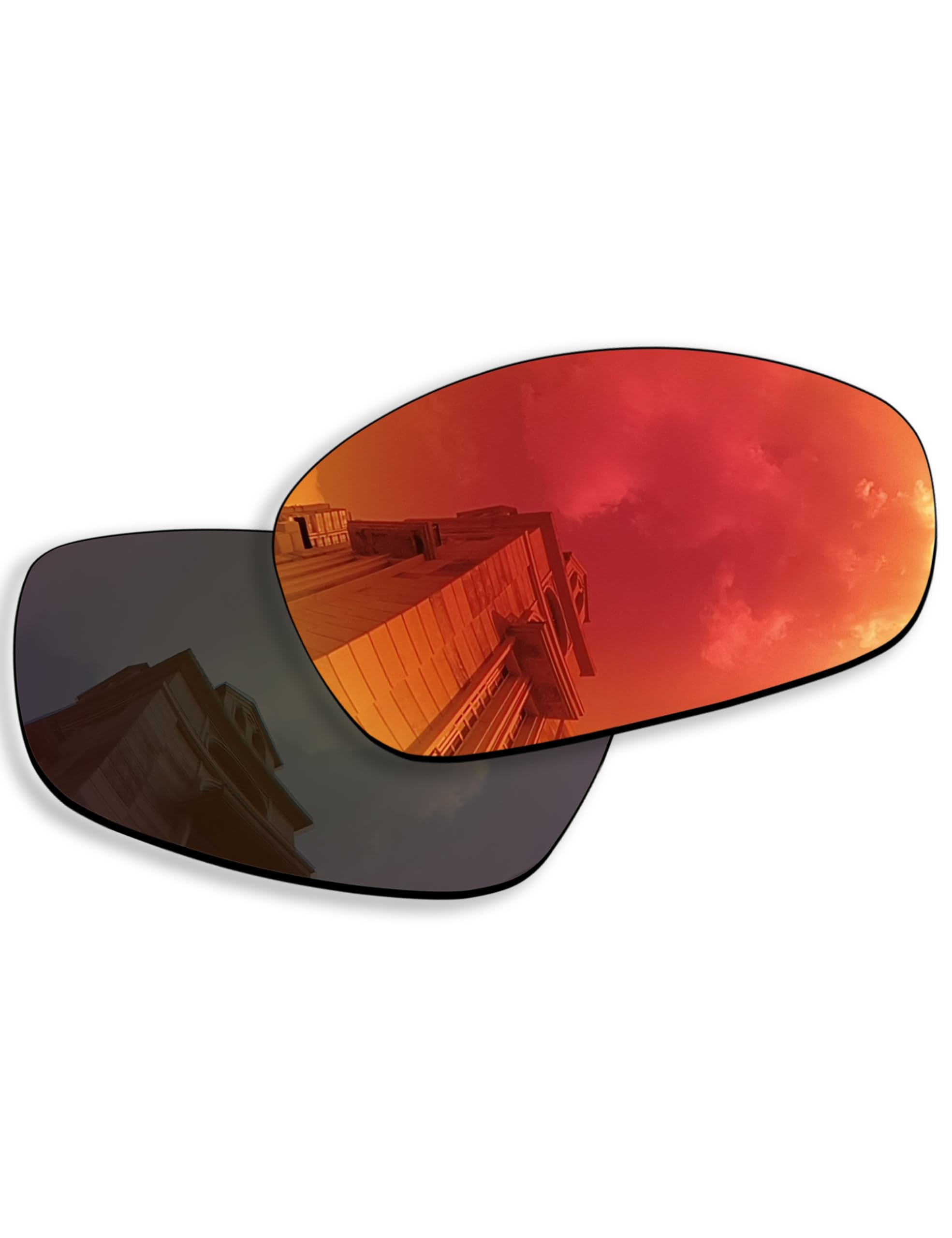 4 pares de lentes de repuesto polarizadas antiarañazos para gafas de sol Oakley Straight Jacket 2007